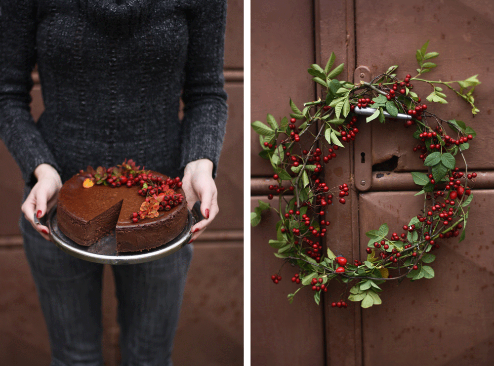 Maminka si na víkend poručila čokoládový cheesecake a já, jako správná dcera, jsem přeci nemohla odmítnout.