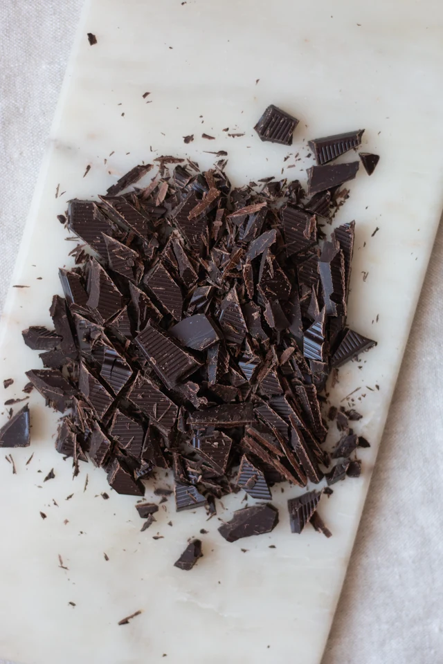 Čokoládová ganache z kuchařky Dorty.