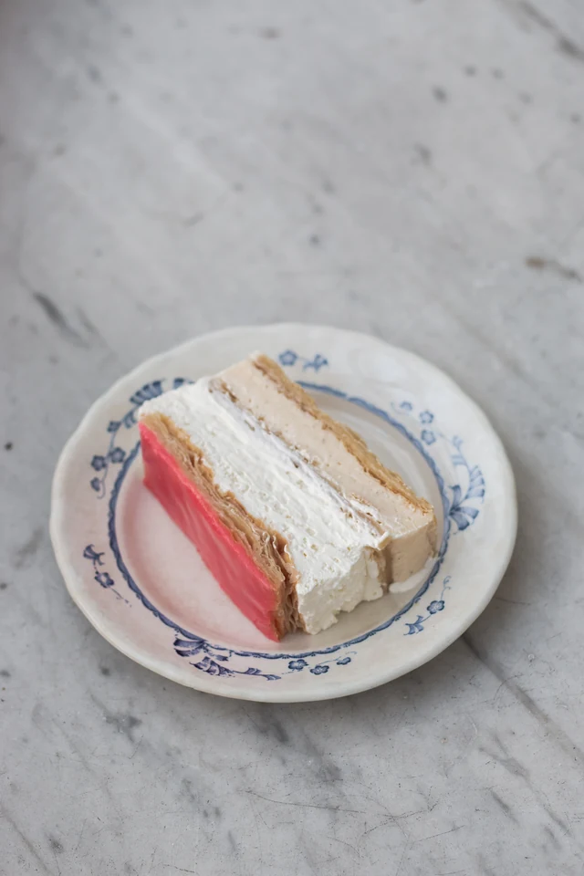 Napoleonův zákusek – Napoleonbakelse z kuchařky FIKA, sladká švédská kuchařka.