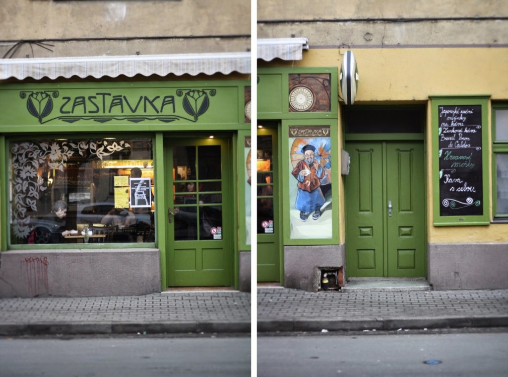 Kavárna a pekařství Zastávka.